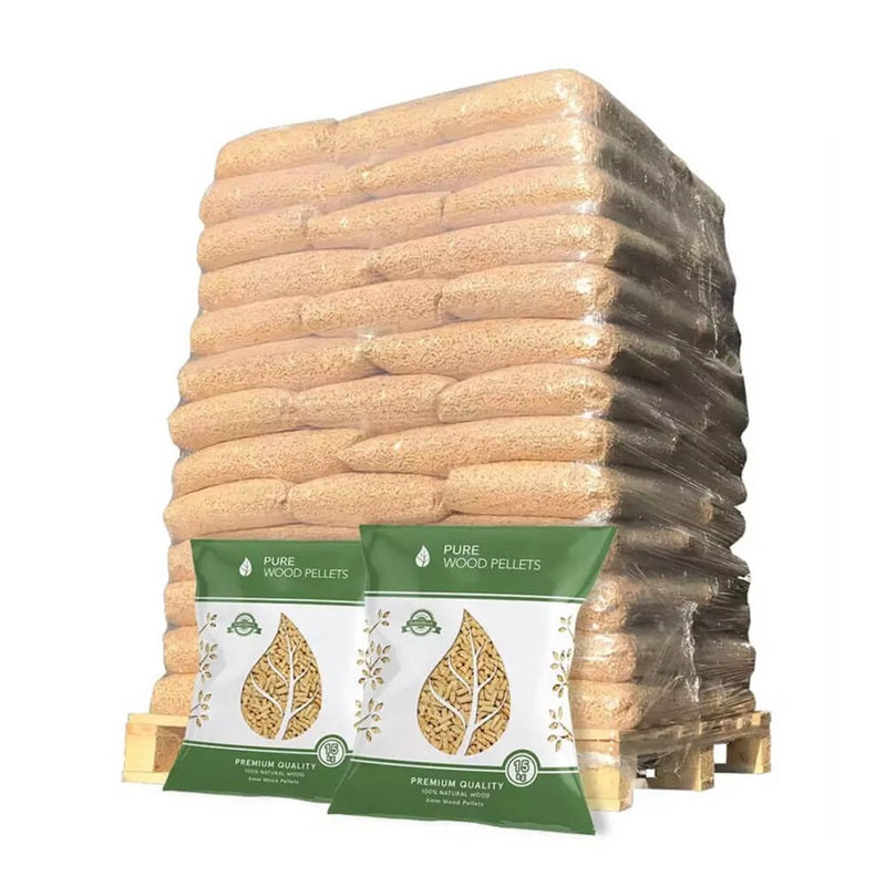 Pellets de madera de haya – 60 bolsas x 15 kg